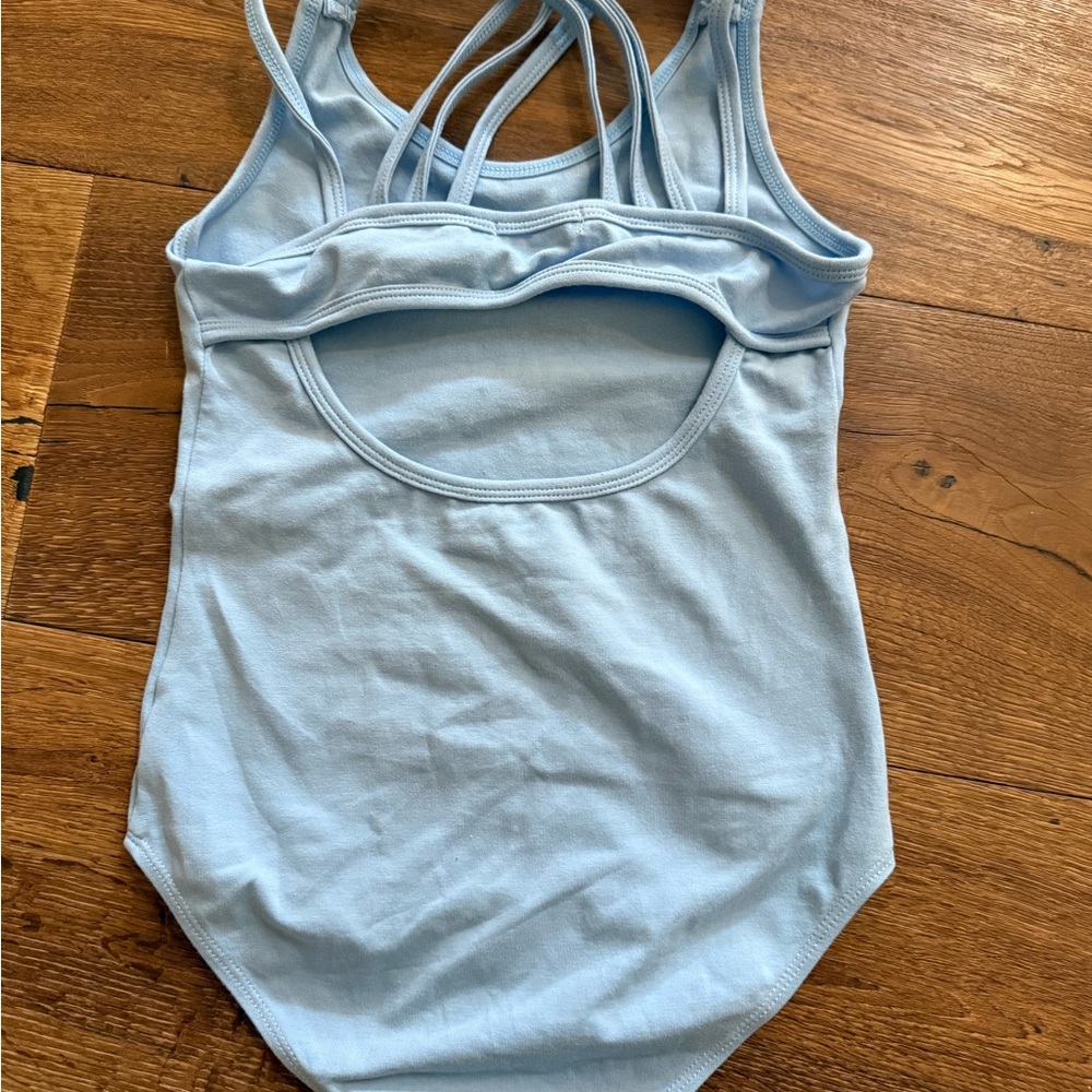Light Blue Strappy Leotard